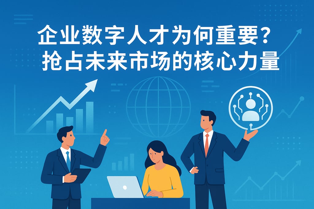 企业数字人才为何重要？抢占未来市场的核心力量