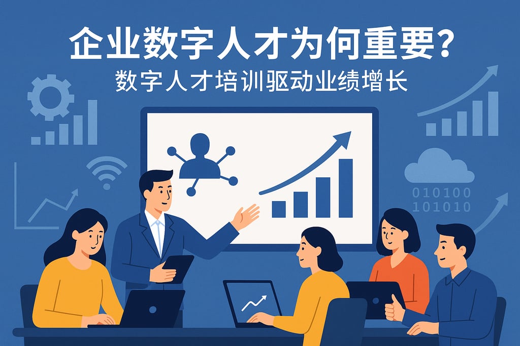 企业数字人才为何重要？数字人才培训驱动业绩增长