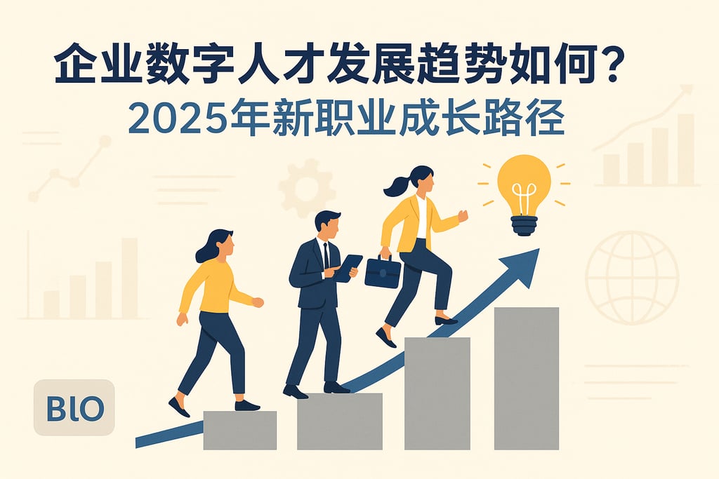 企业数字人才发展趋势如何？2025年新职业成长路径