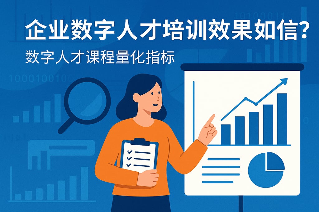 企业数字人才培训效果如何评估？数字人才课程量化指标