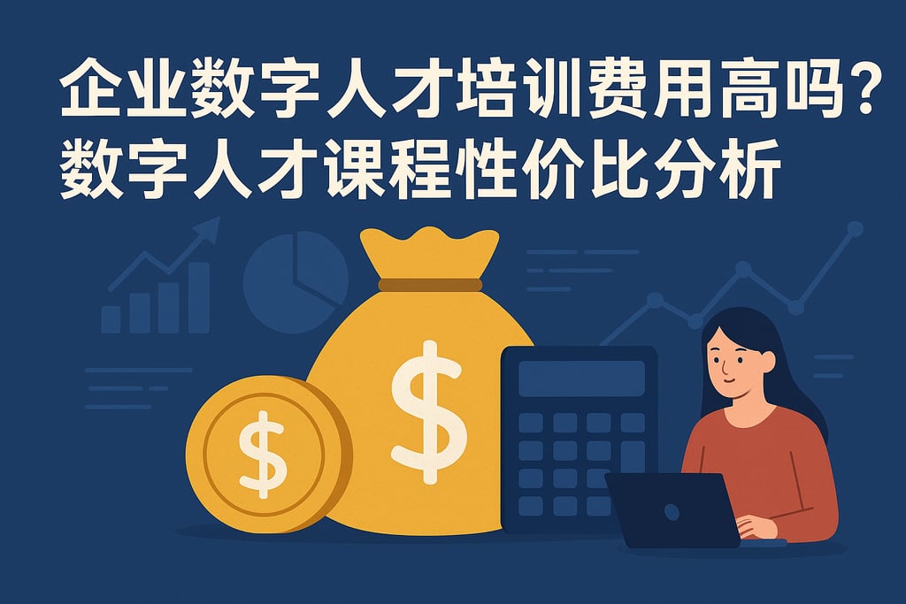 企业数字人才培训费用高吗？数字人才课程性价比分析