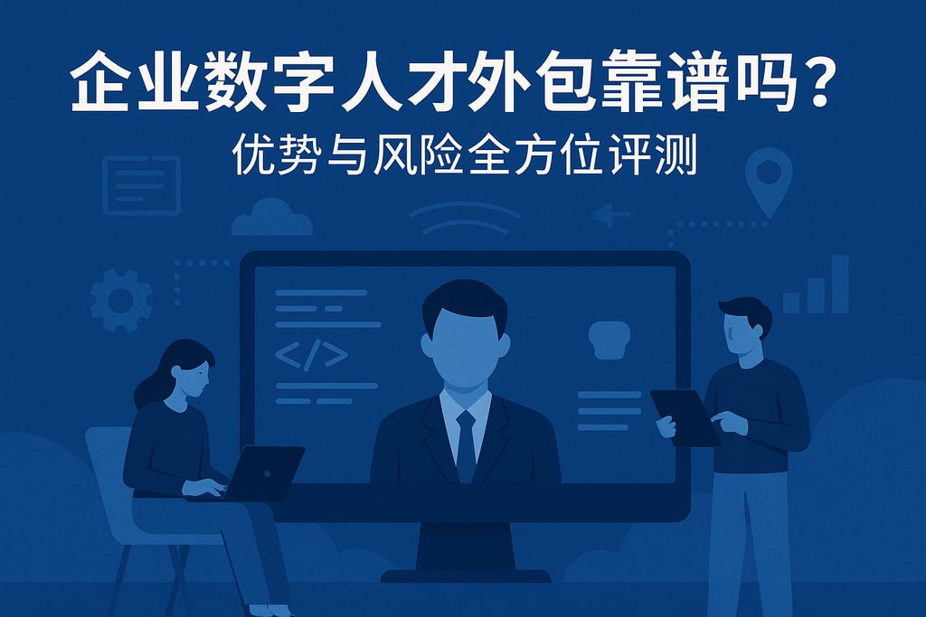 企业数字人才外包靠谱吗？优势与风险全方位评测
