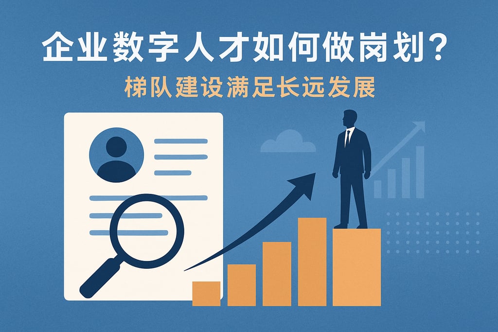 企业数字人才如何做岗位规划？梯队建设满足长远发展