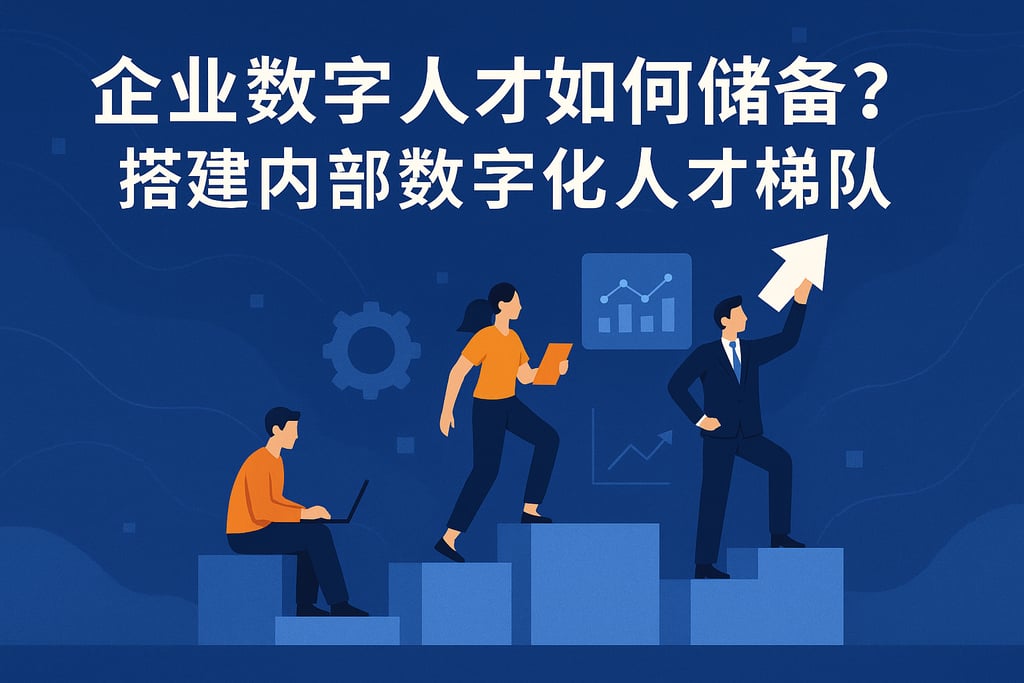 企业数字人才如何储备？搭建内部数字化人才梯队