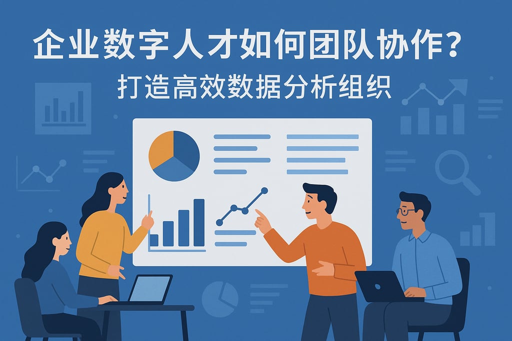 企业数字人才如何团队协作？打造高效数据分析组织