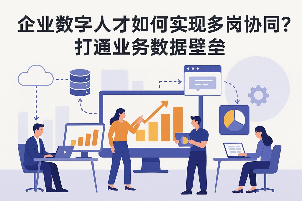 企业数字人才如何实现多岗协同？打通业务数据壁垒