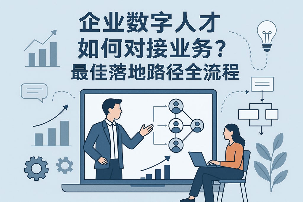企业数字人才如何对接业务？最佳落地路径全流程