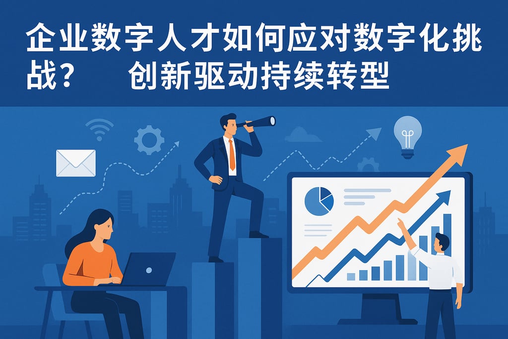 企业数字人才如何应对数字化挑战？创新驱动持续转型