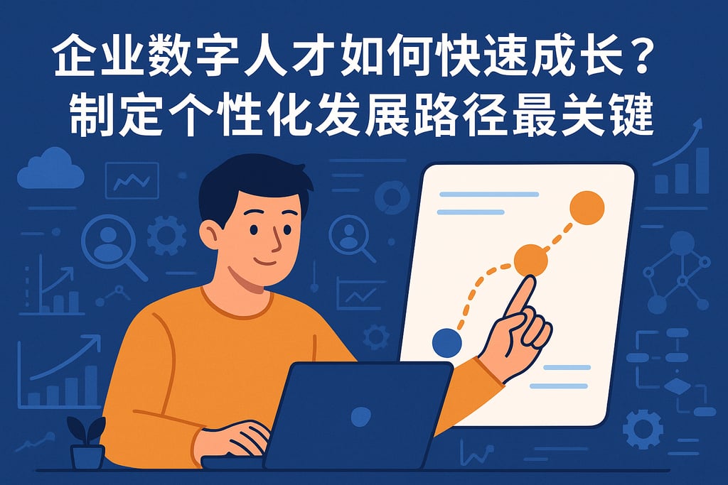 企业数字人才如何快速成长？制定个性化发展路径最关键