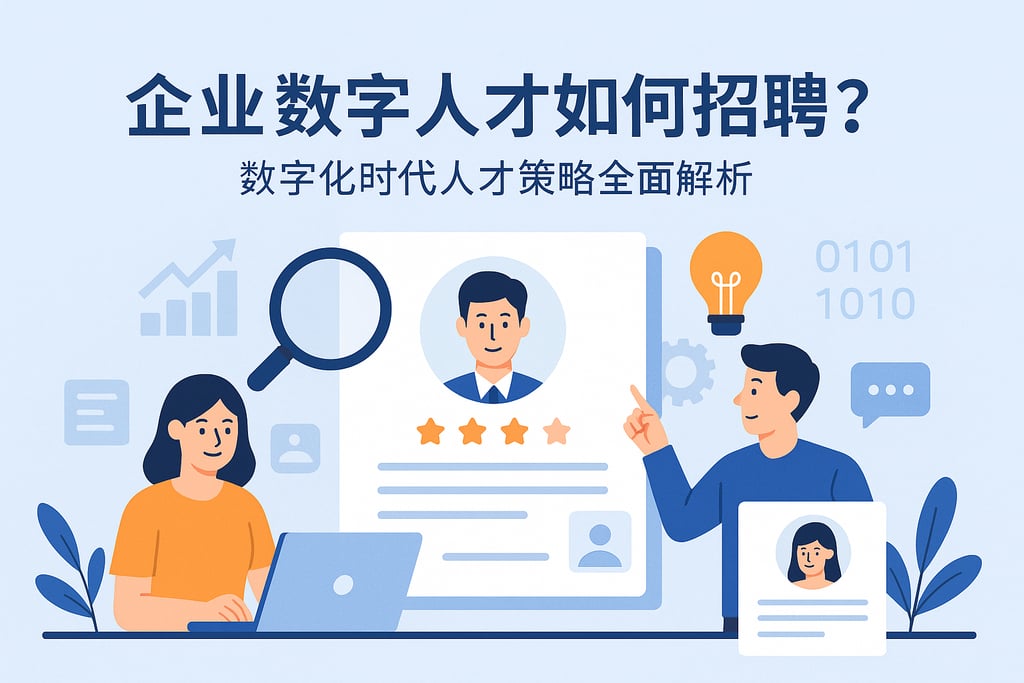 企业数字人才如何招聘？数字化时代人才策略全面解析