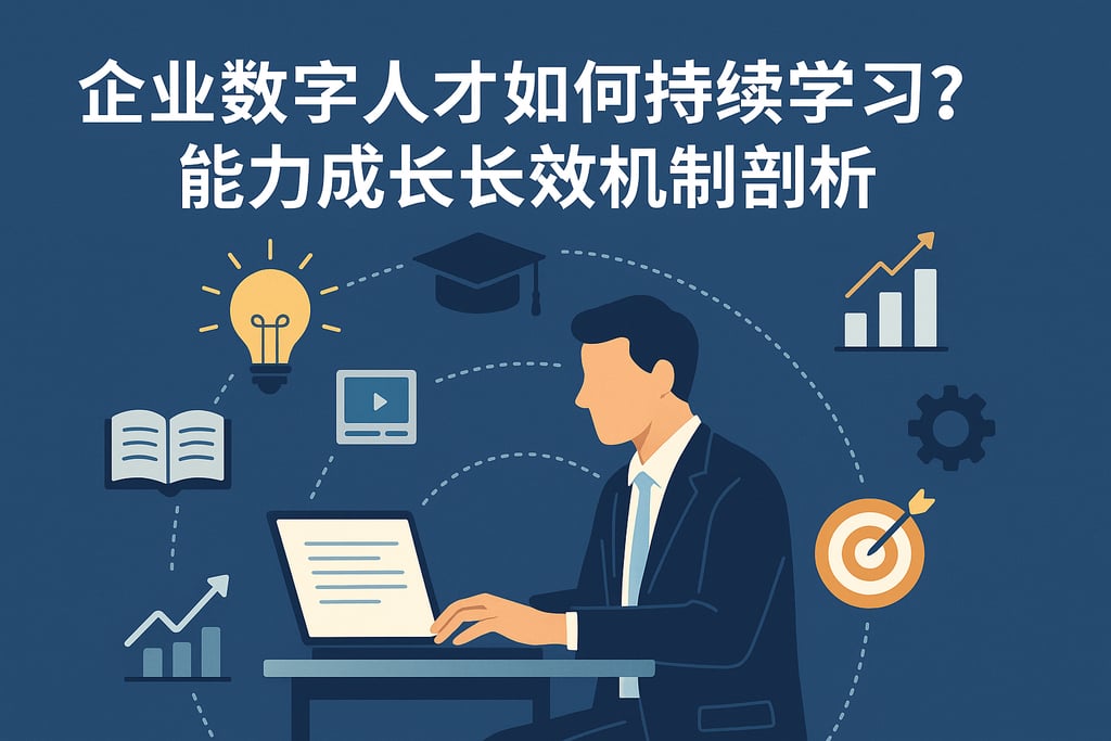 企业数字人才如何持续学习？能力成长长效机制剖析