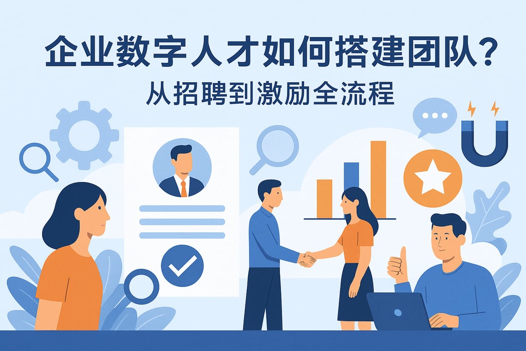 企业数字人才如何搭建团队？从招聘到激励全流程