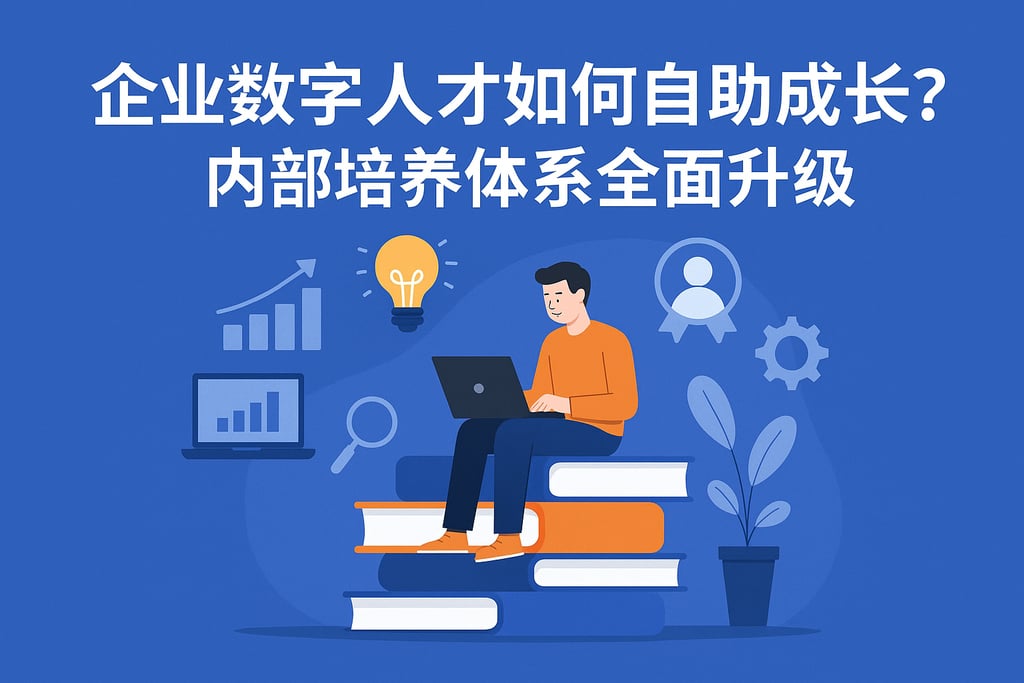 企业数字人才如何自助成长？内部培养体系全面升级