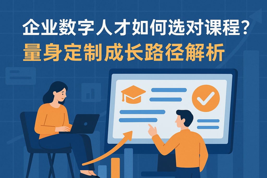 企业数字人才如何选对课程？量身定制成长路径解析