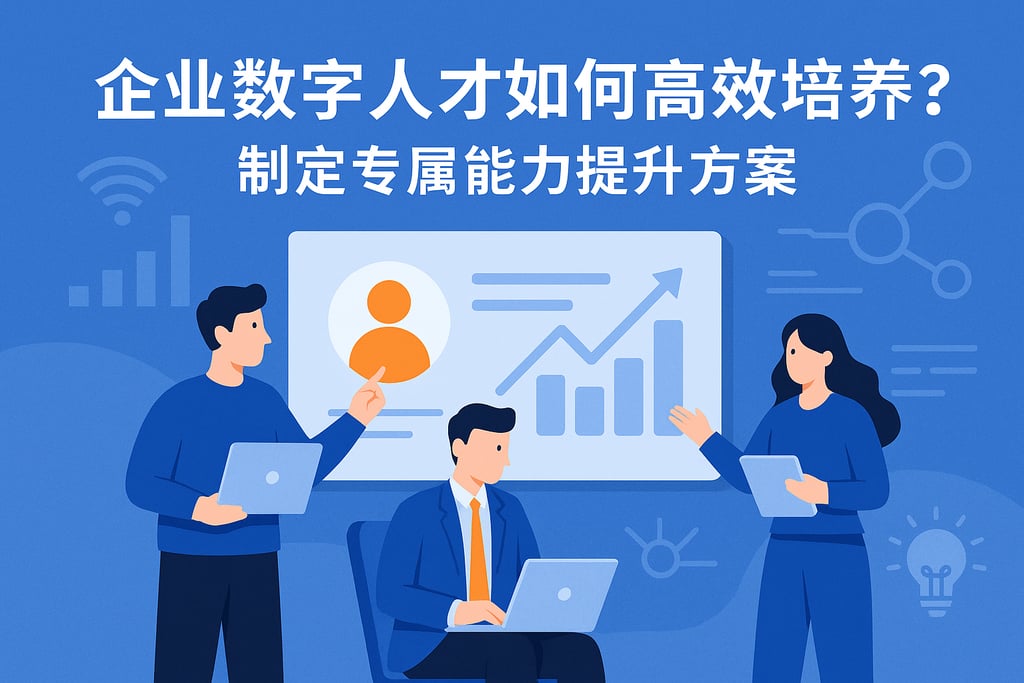 企业数字人才如何高效培养？制定专属能力提升方案