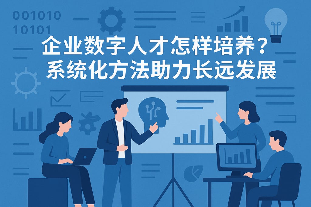 企业数字人才怎样培养？系统化方法助力长远发展