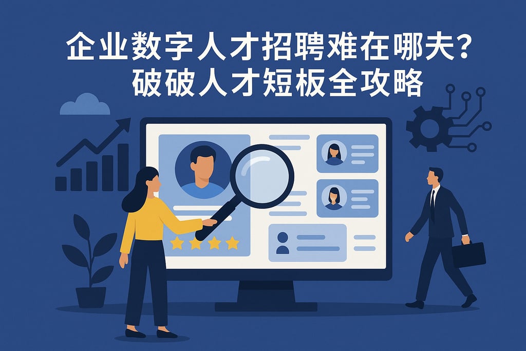 企业数字人才招聘难在哪？破解人才短板全攻略