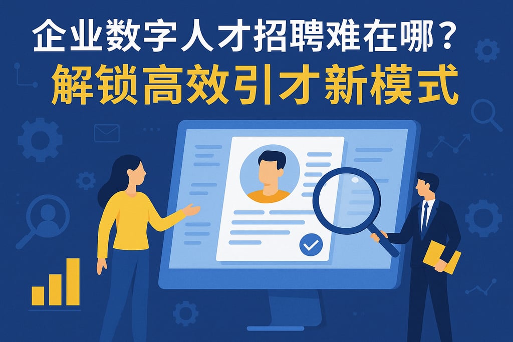企业数字人才招聘难在哪？解锁高效引才新模式