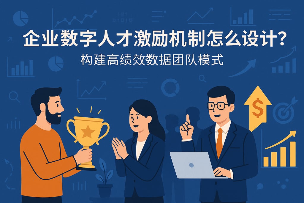 企业数字人才激励机制怎么设计？构建高绩效数据团队模式
