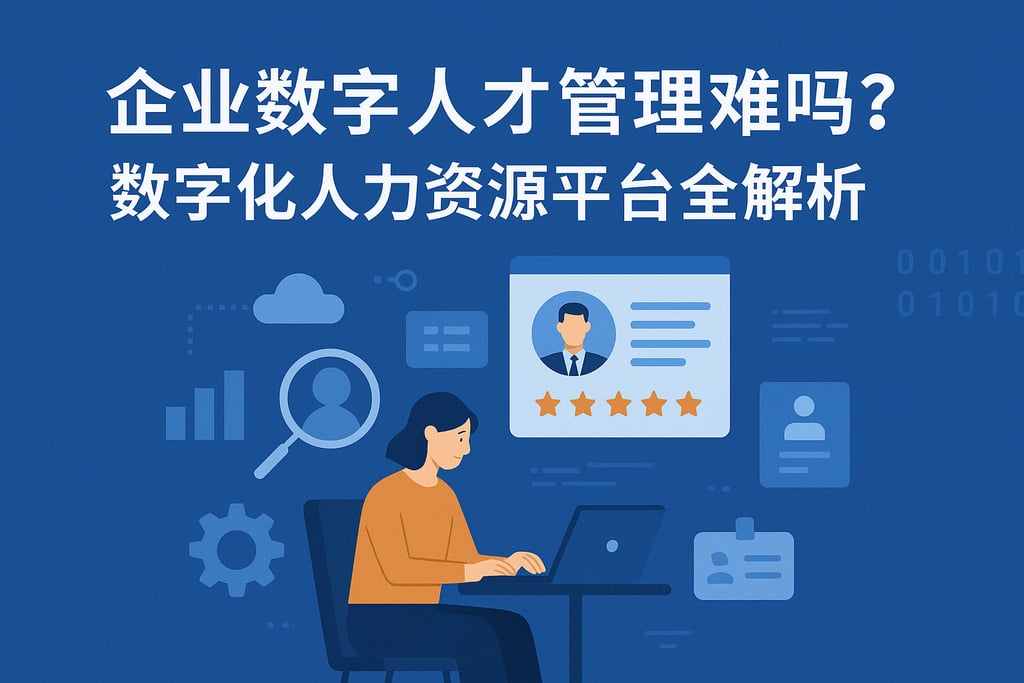 企业数字人才管理难吗？数字化人力资源平台全解析
