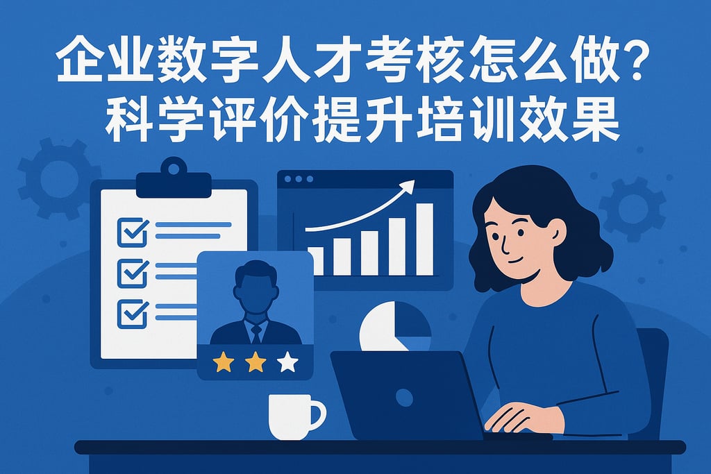 企业数字人才考核怎么做？科学评价提升培训效果