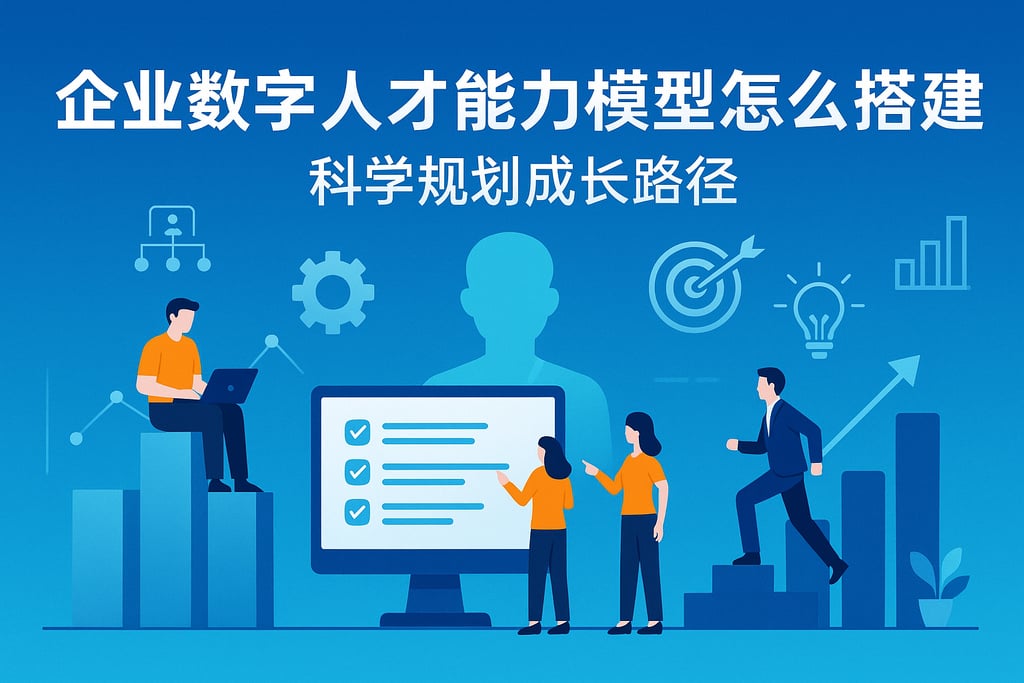 企业数字人才能力模型怎么搭建？科学规划成长路径