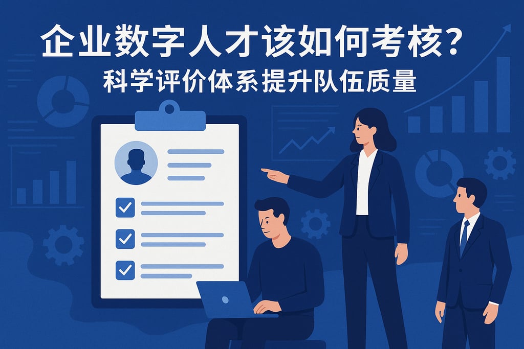 企业数字人才该如何考核？科学评价体系提升队伍质量