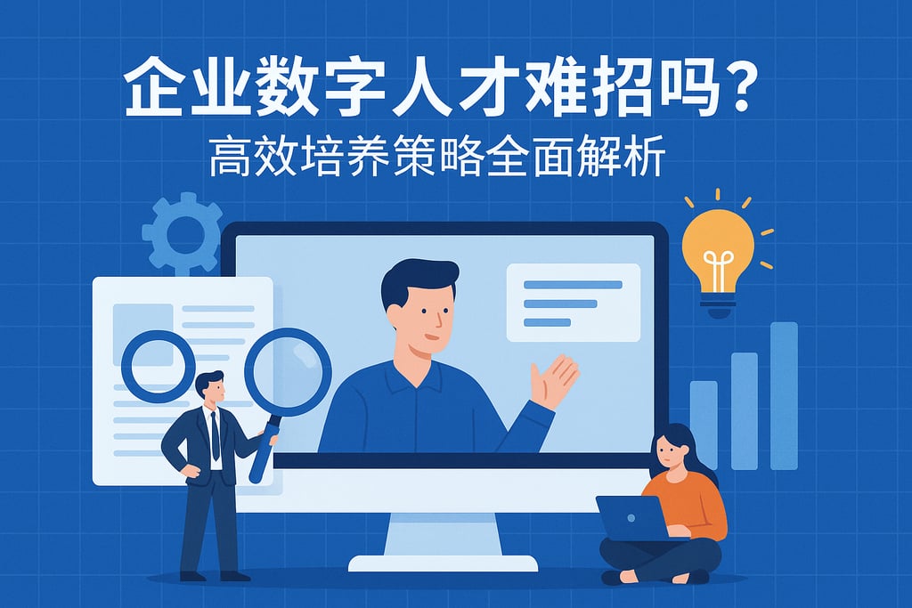 企业数字人才难招吗？高效培养策略全面解析