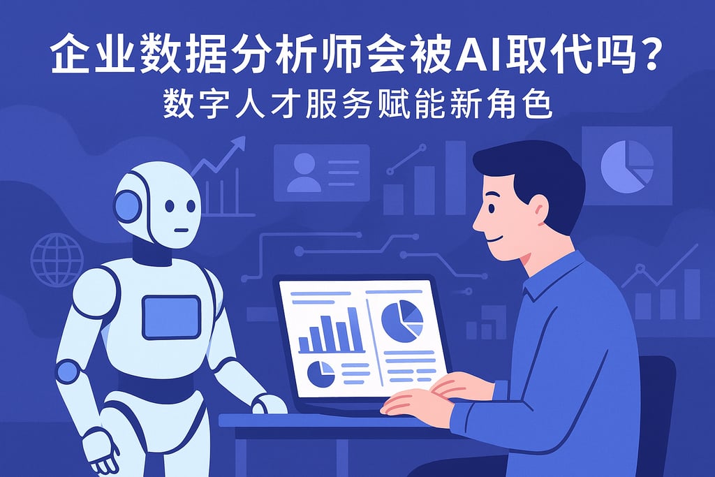 企业数据分析师会被AI取代吗？数字人才服务赋能新角色
