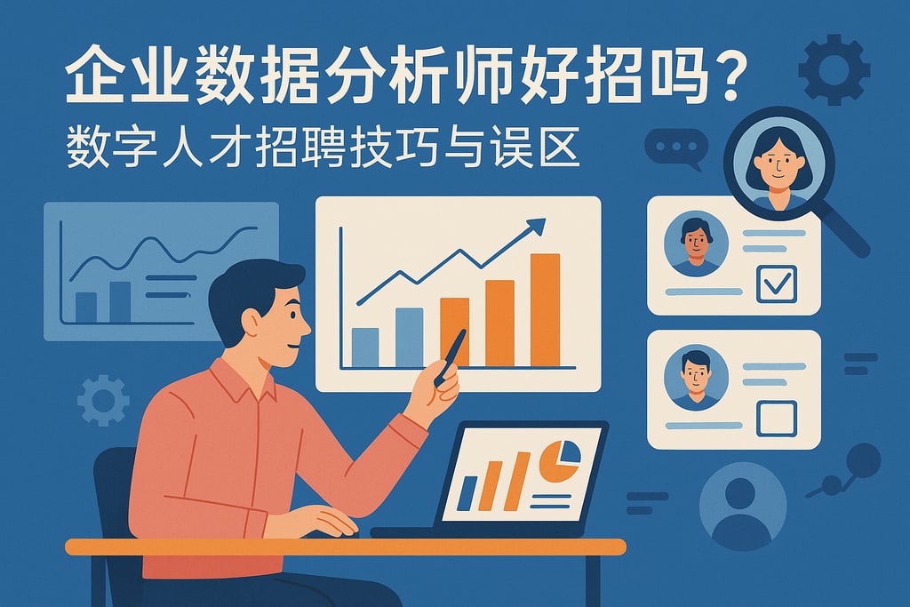 企业数据分析师好招吗？数字人才招聘技巧与误区