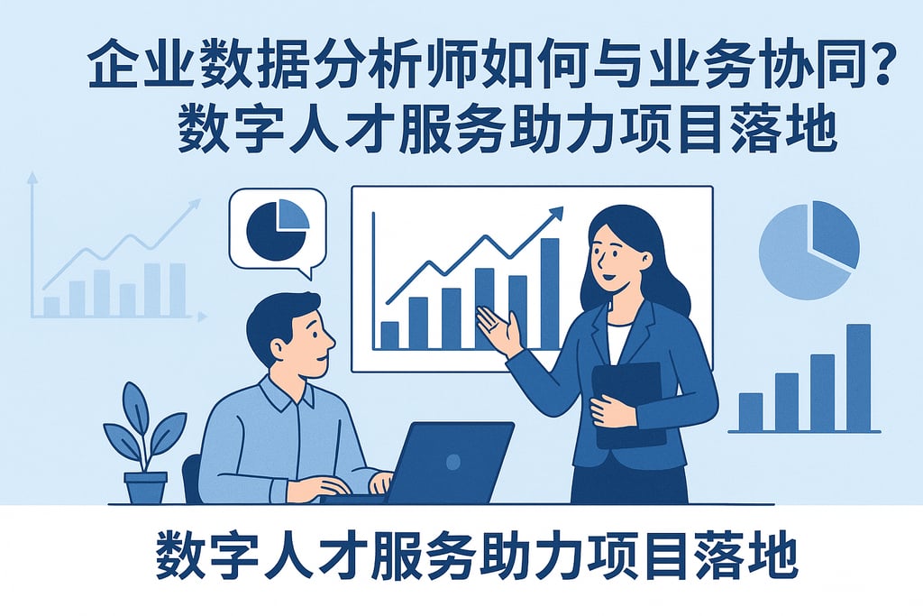 企业数据分析师如何与业务协同？数字人才服务助力项目落地