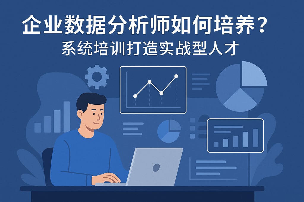 企业数据分析师如何培养？系统培训打造实战型人才