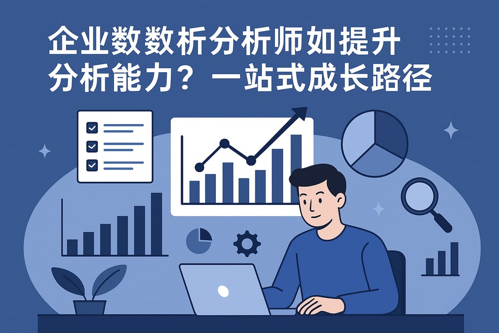企业数据分析师如何提升分析能力？一站式成长路径