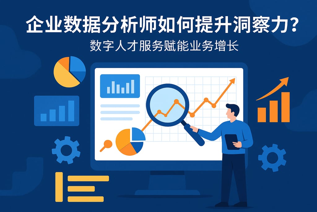 企业数据分析师如何提升洞察力？数字人才服务赋能业务增长