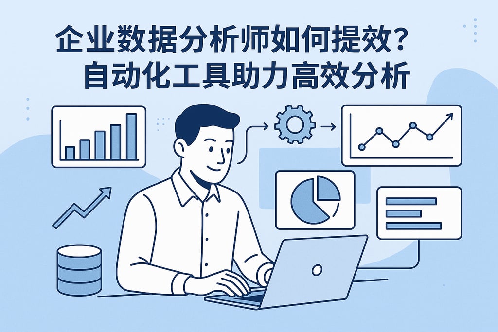 企业数据分析师如何提效？自动化工具助力高效分析