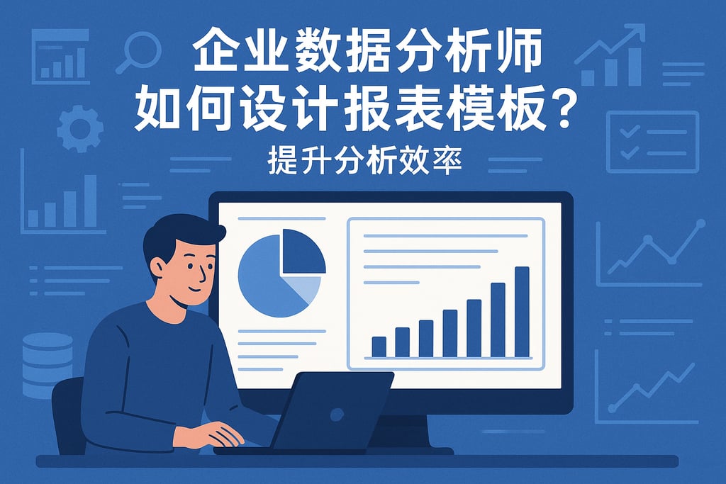 企业数据分析师如何设计报表模板？提升分析效率