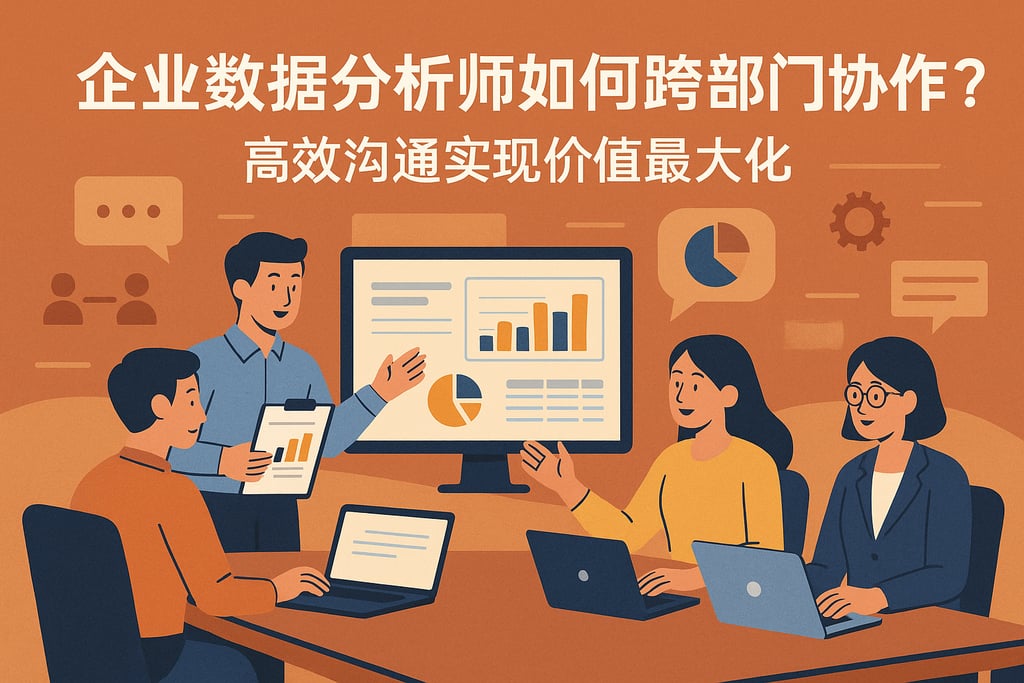 企业数据分析师如何跨部门协作？高效沟通实现价值最大化