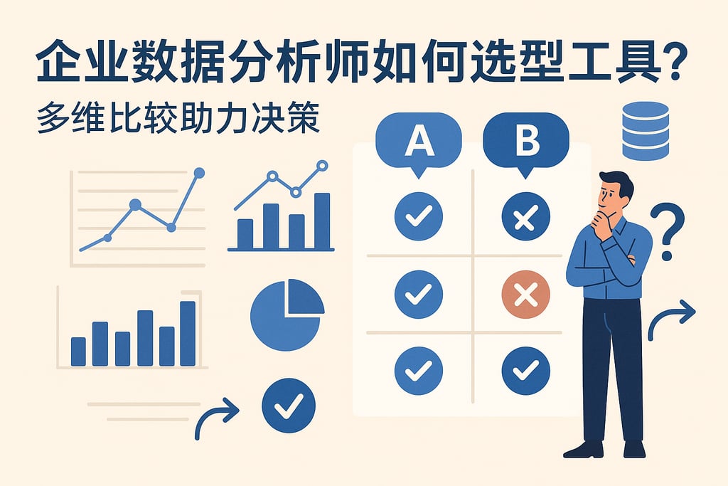 企业数据分析师如何选型工具？多维比较助力决策