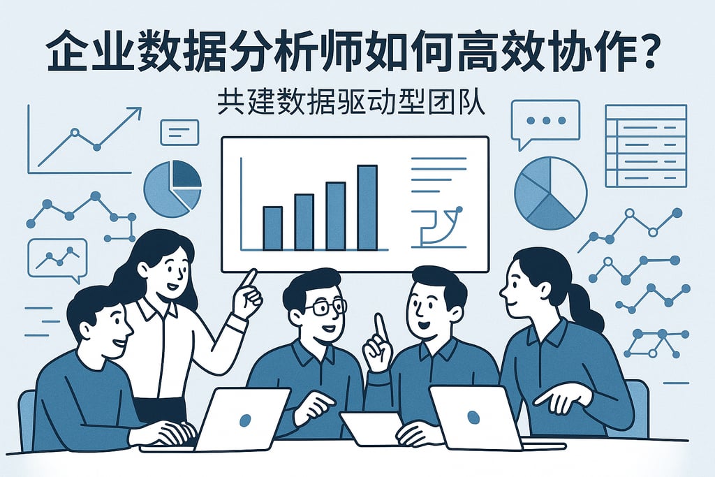企业数据分析师如何高效协作？共建数据驱动型团队