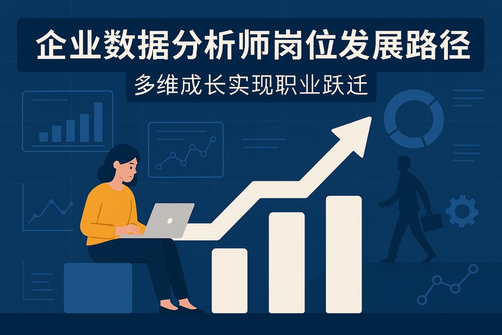 企业数据分析师岗位发展路径？多维成长实现职业跃迁