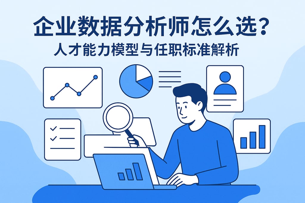 企业数据分析师怎么选？人才能力模型与任职标准解析