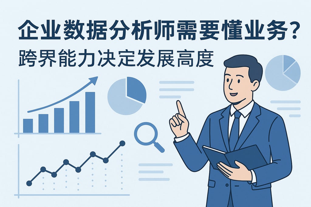 企业数据分析师是否需要懂业务？跨界能力决定发展高度