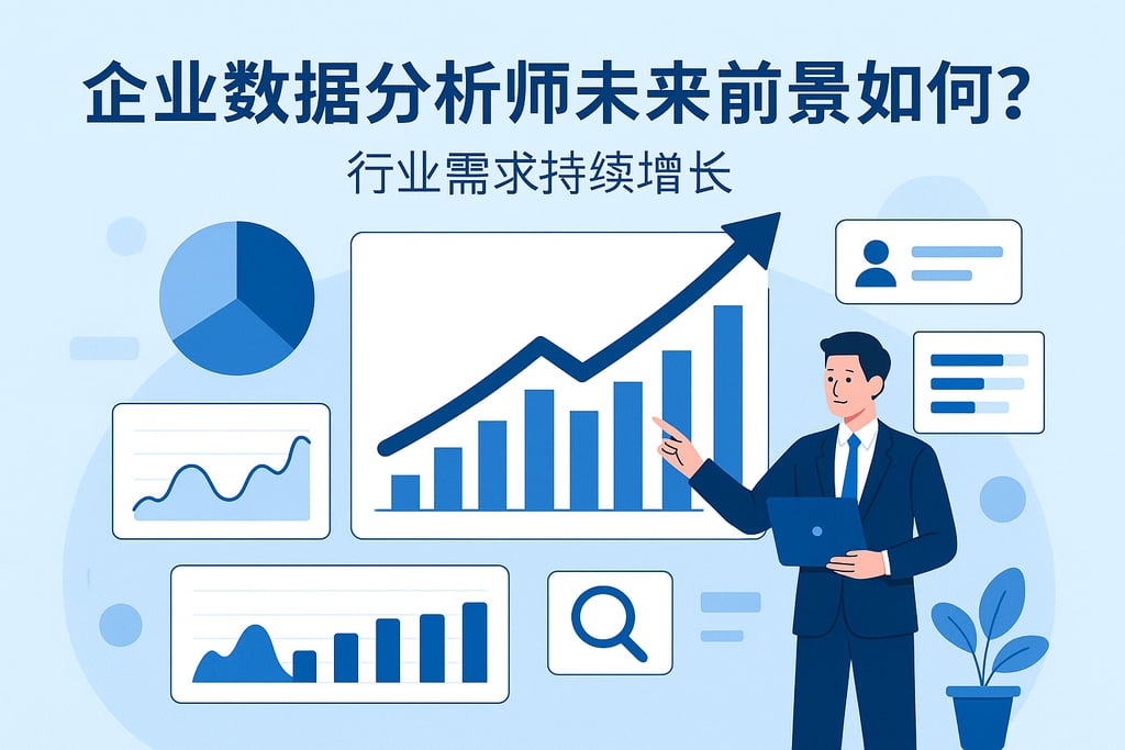 企业数据分析师未来前景如何？行业需求持续增长