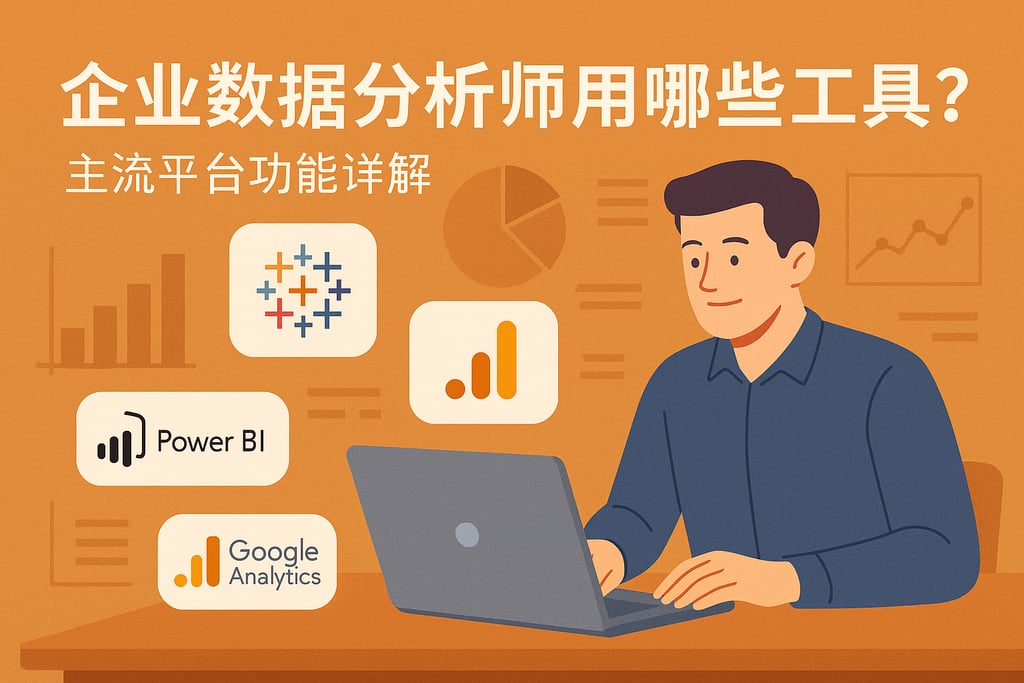 企业数据分析师用哪些工具？主流平台功能详解