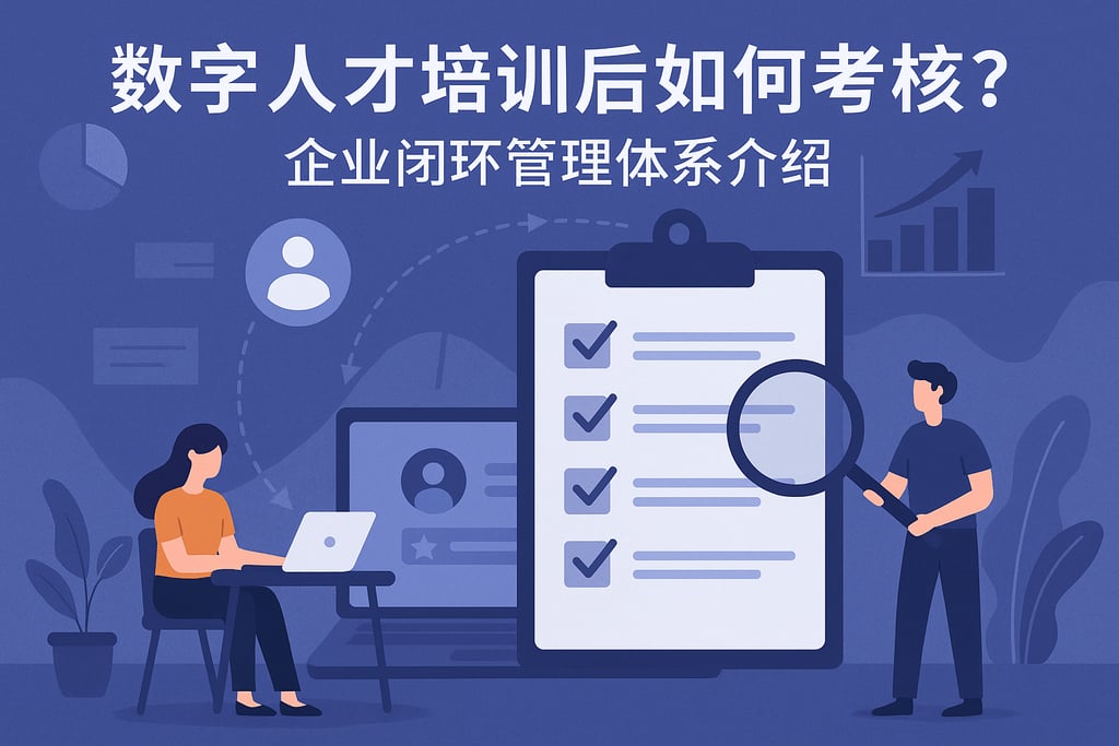 数字人才培训后如何考核？企业闭环管理体系介绍