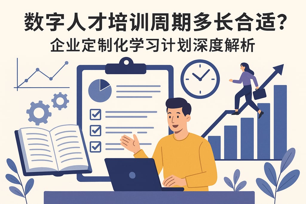 数字人才培训周期多长合适？企业定制化学习计划深度解析