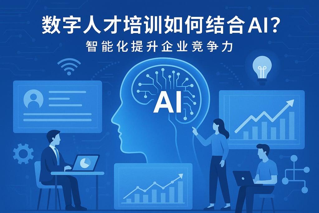 数字人才培训如何结合AI？智能化提升企业竞争力