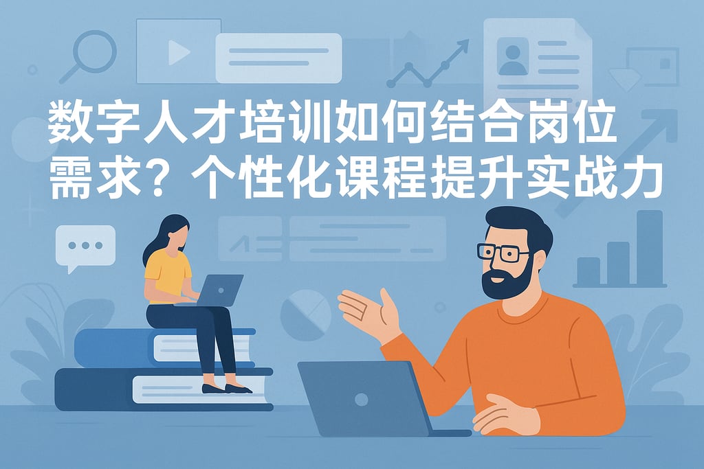 数字人才培训如何结合岗位需求？个性化课程提升实战力