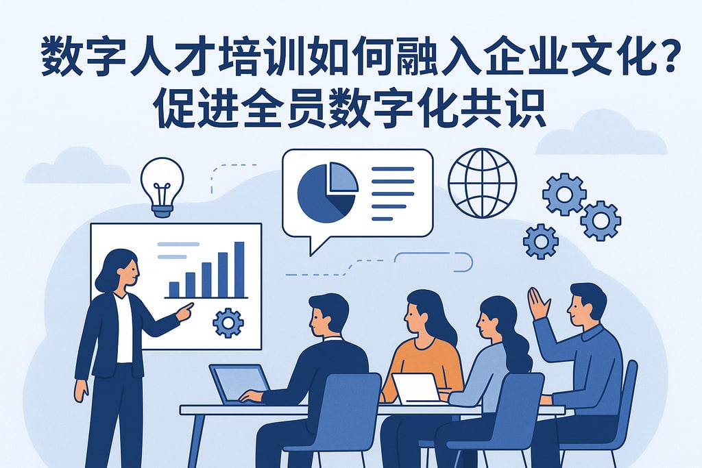 数字人才培训如何融入企业文化？促进全员数字化共识
