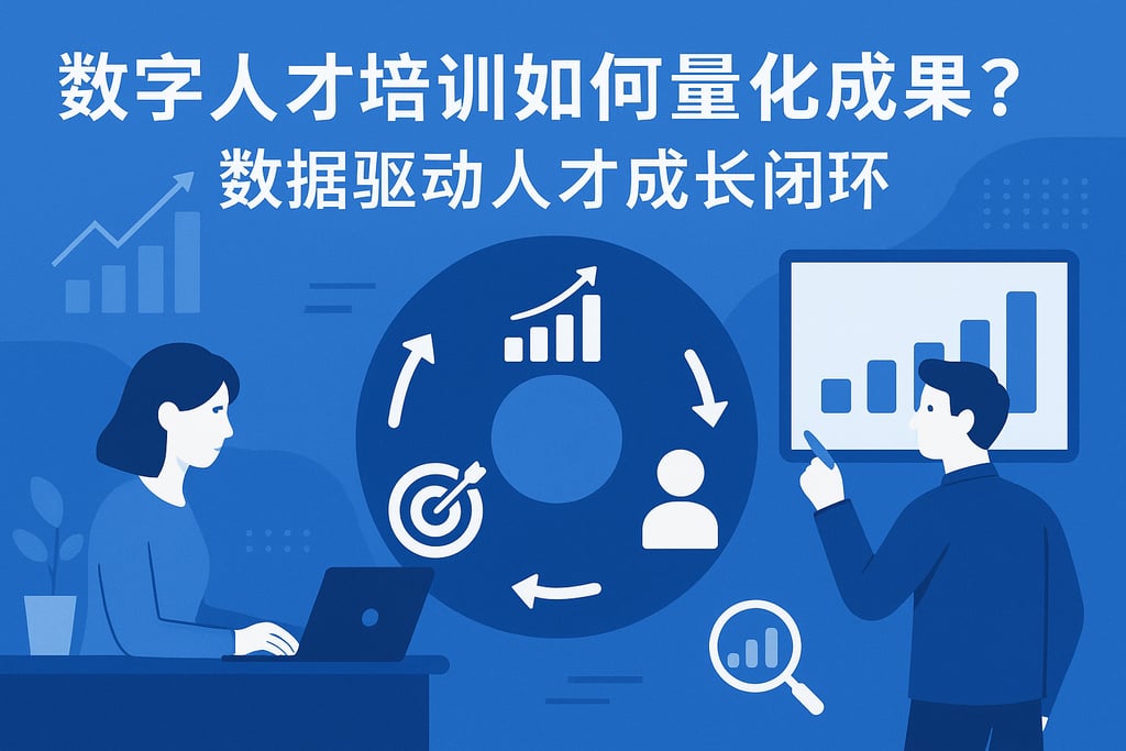 数字人才培训如何量化成果？数据驱动人才成长闭环